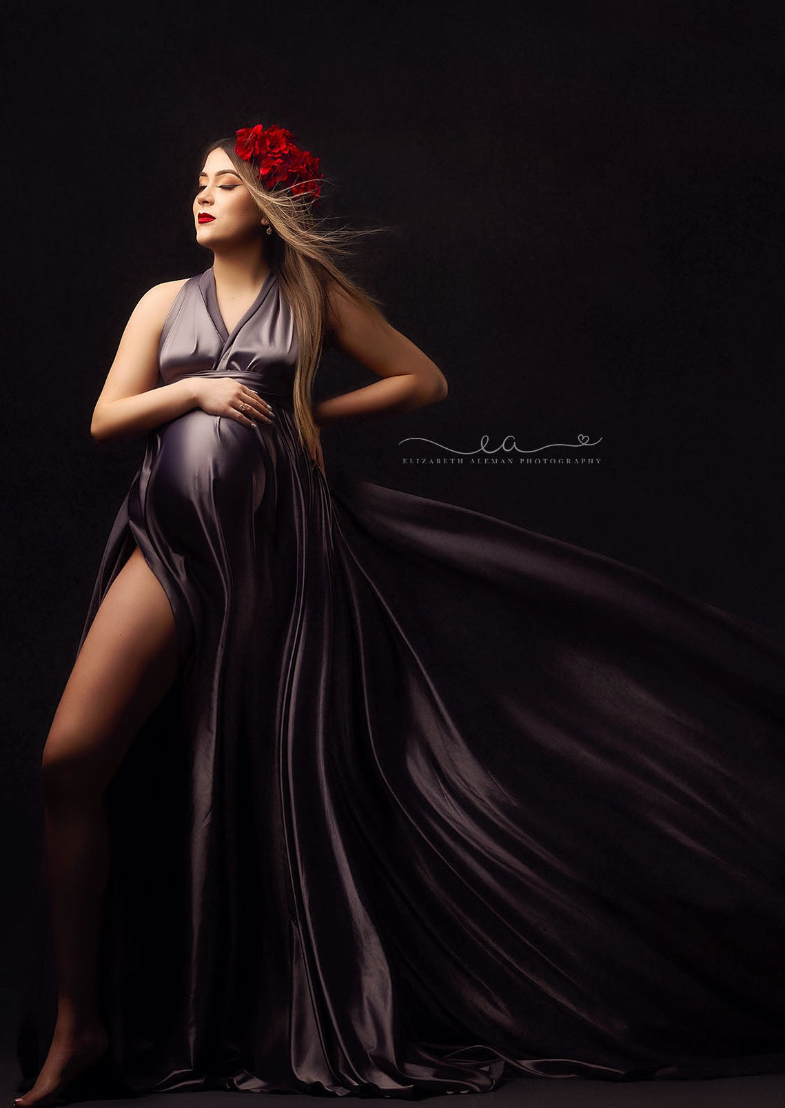 Lana Satin Gown