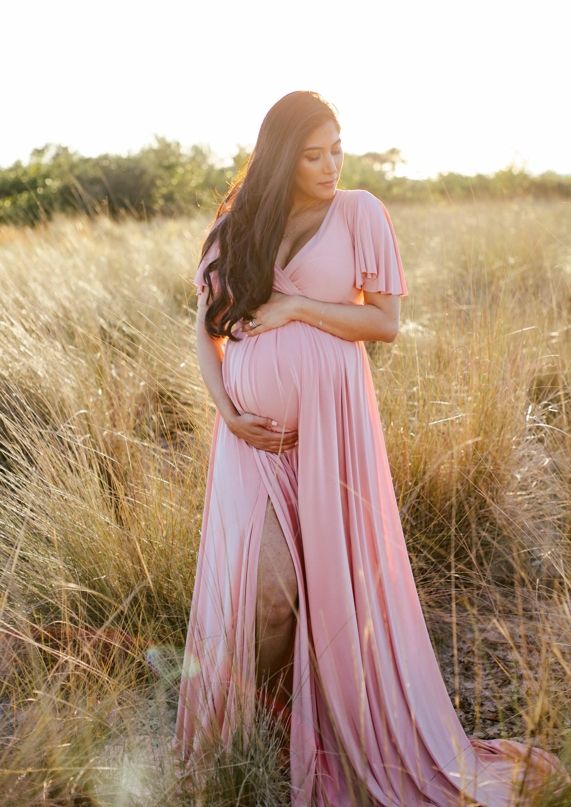 Everly Knit Gown Silk Fairies Everly Knit Gown Silk Fairies