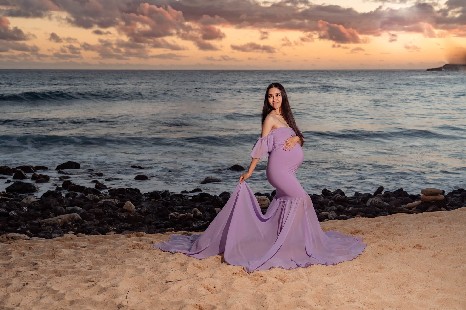 silk fairies maternity dress Diantha Gown Silk Fairies